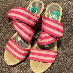 Skechers wedge slip on